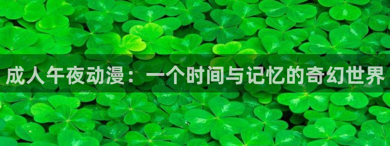 动漫天堂网站：成人午夜动漫：一个时间与记忆的奇幻世界